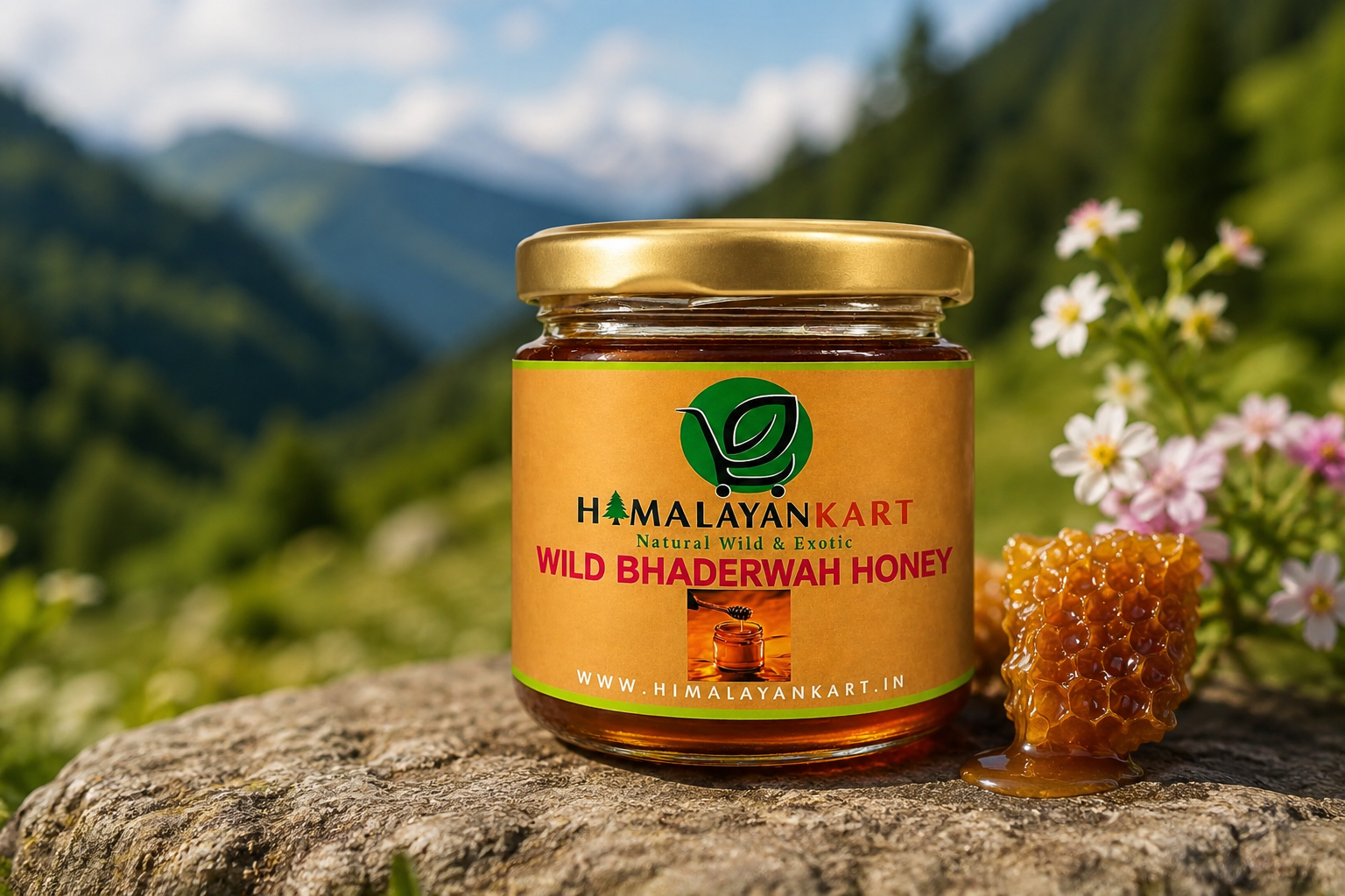 Wild Bhaderwahi Honey – The Rare Himalayan Honey You Must Try