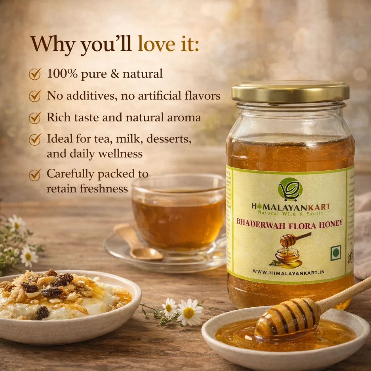 Himalayankart Bhaderwah Flora Honey