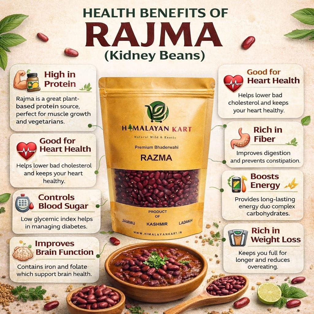 Himalayankart Premium Bhaderwahi Rajma