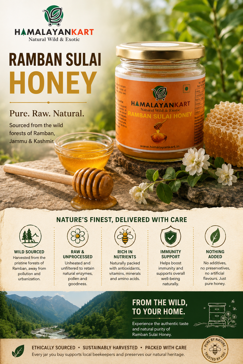 Himalayankart Ramban Sulai Honey
