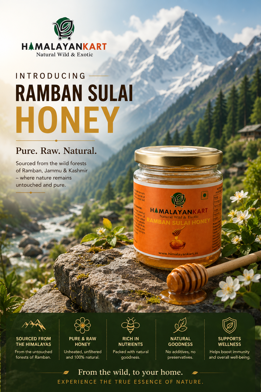 Himalayankart Ramban Sulai Honey