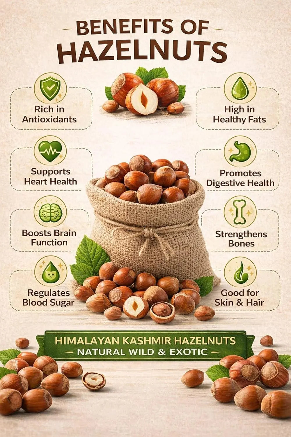 Himalayan Kashmir Hazelnut