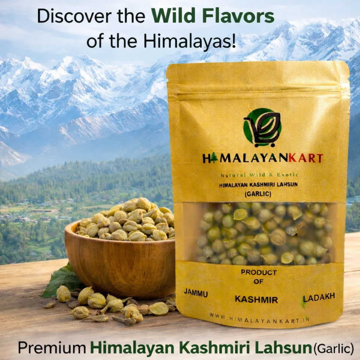 Himalayankart Kashmiri Lahsun 100g