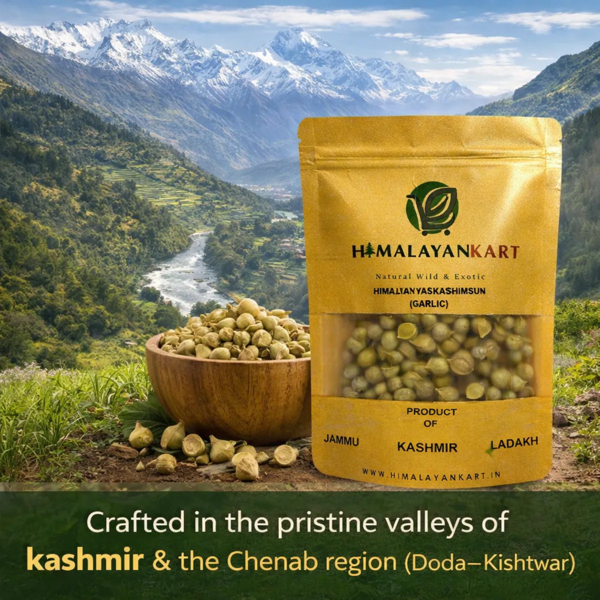 Himalayankart Kashmiri Lahsun 100g