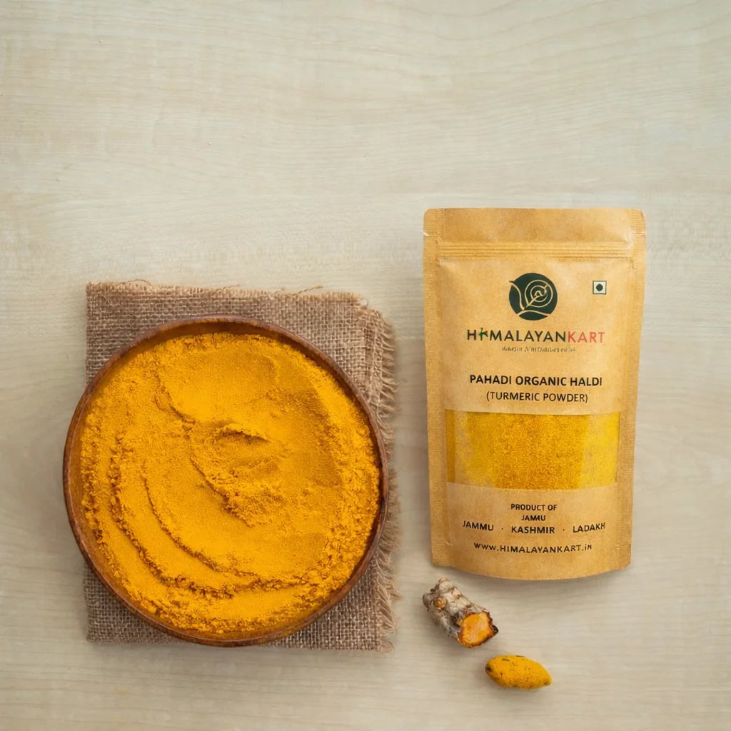 Himalayankart Pahadi Organic Haldi 80g