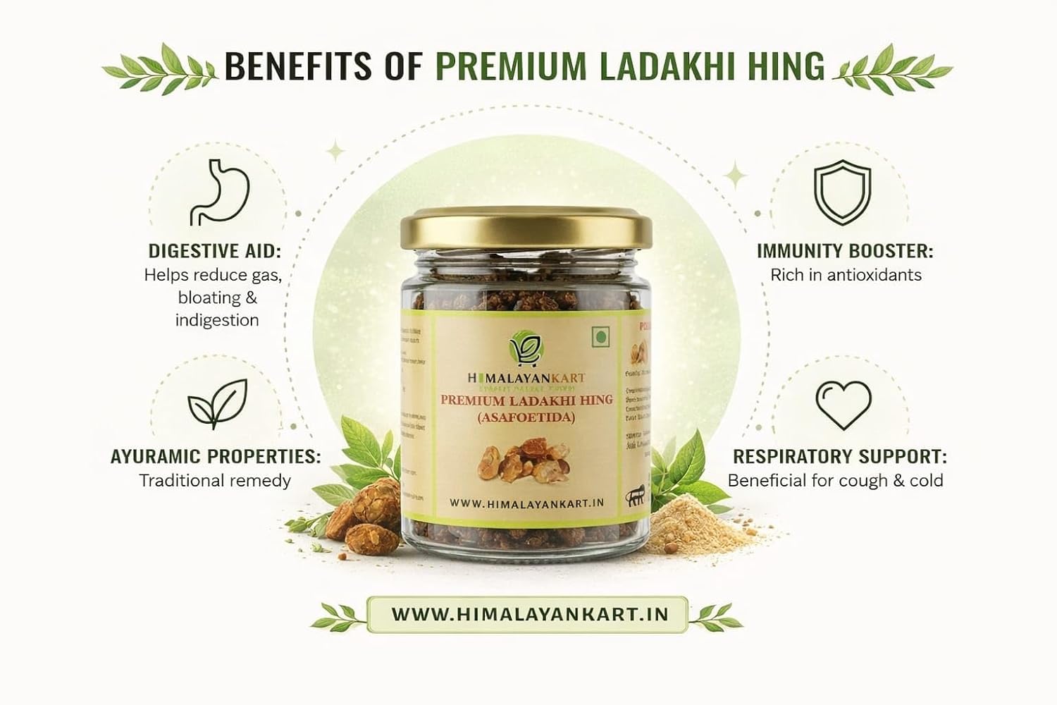 Premium Ladakhi Hing (Asafoetida)