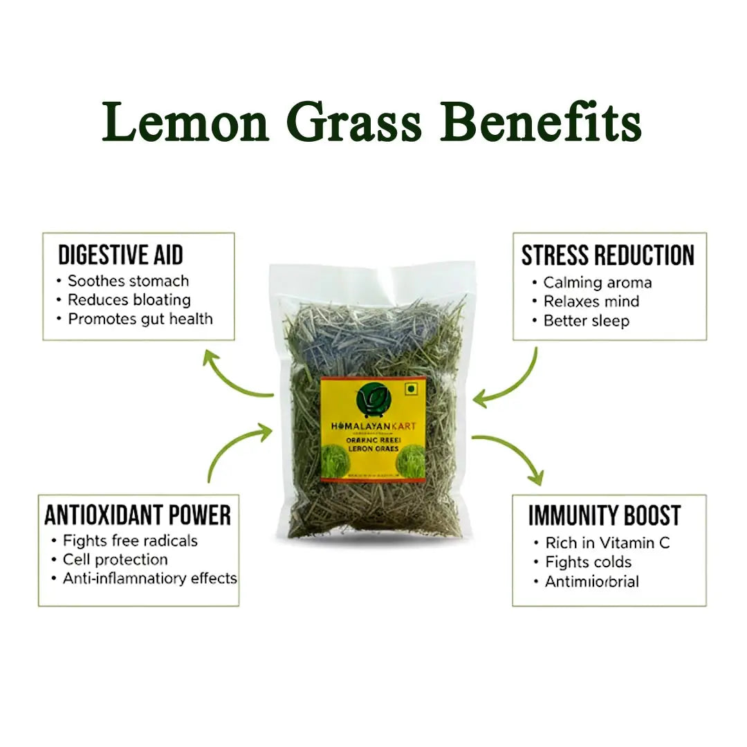 Himalayankart Organic Reasi Lemon Grass 100g