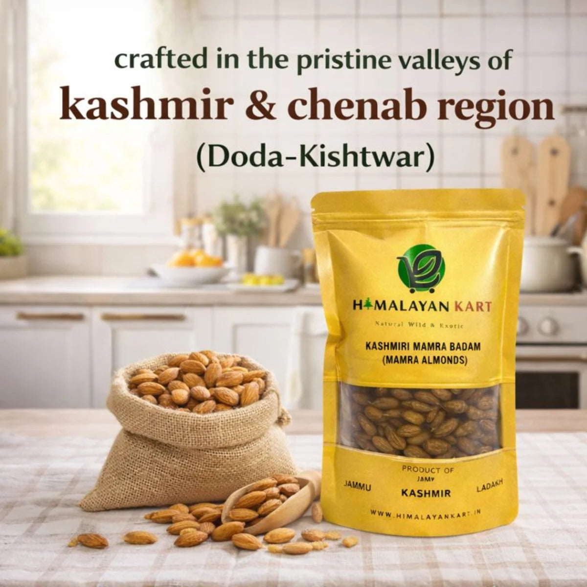 Premium Kashmiri Mamra Badam 400gm