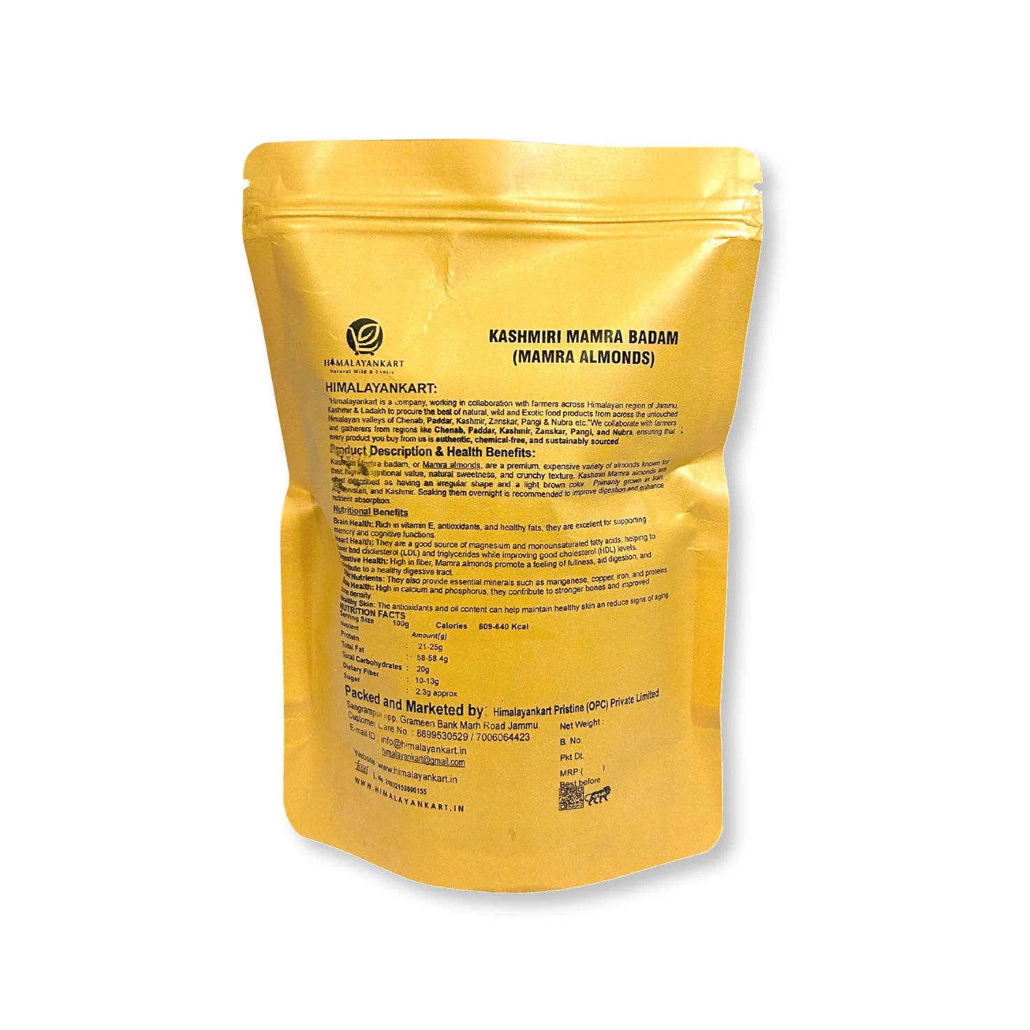 Premium Kashmiri Mamra Badam 400gm