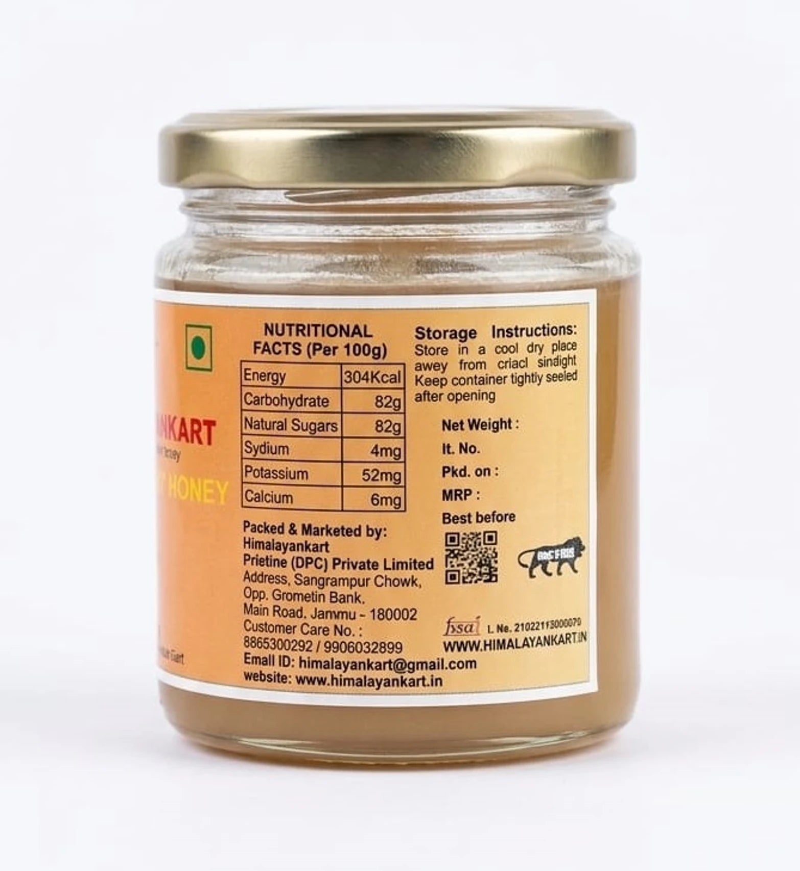 Himalayankart Ramban Sulai Honey