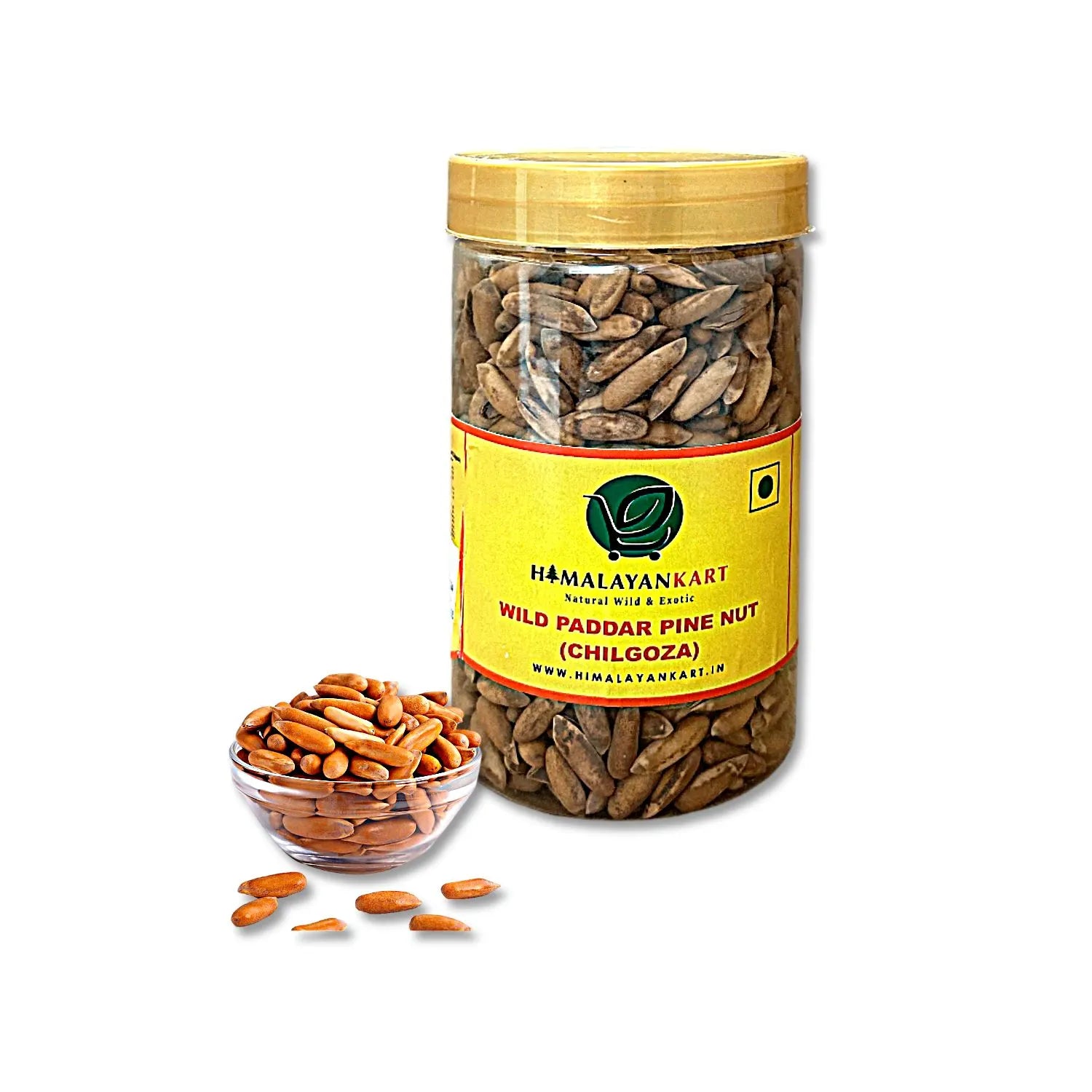 Himalayankart Wild Paddar Pine Nuts, Chilgoza