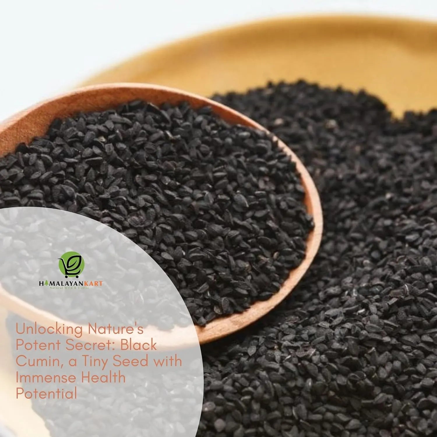 Himalayankart Wild Paddar Kala Zeera (Black Cumin) 100 grams