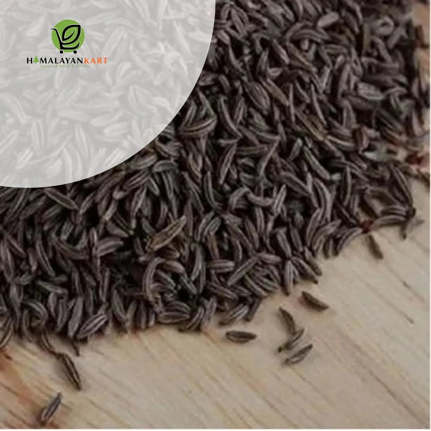 Himalayankart Wild Paddar Kala Zeera (Black Cumin) 100 grams