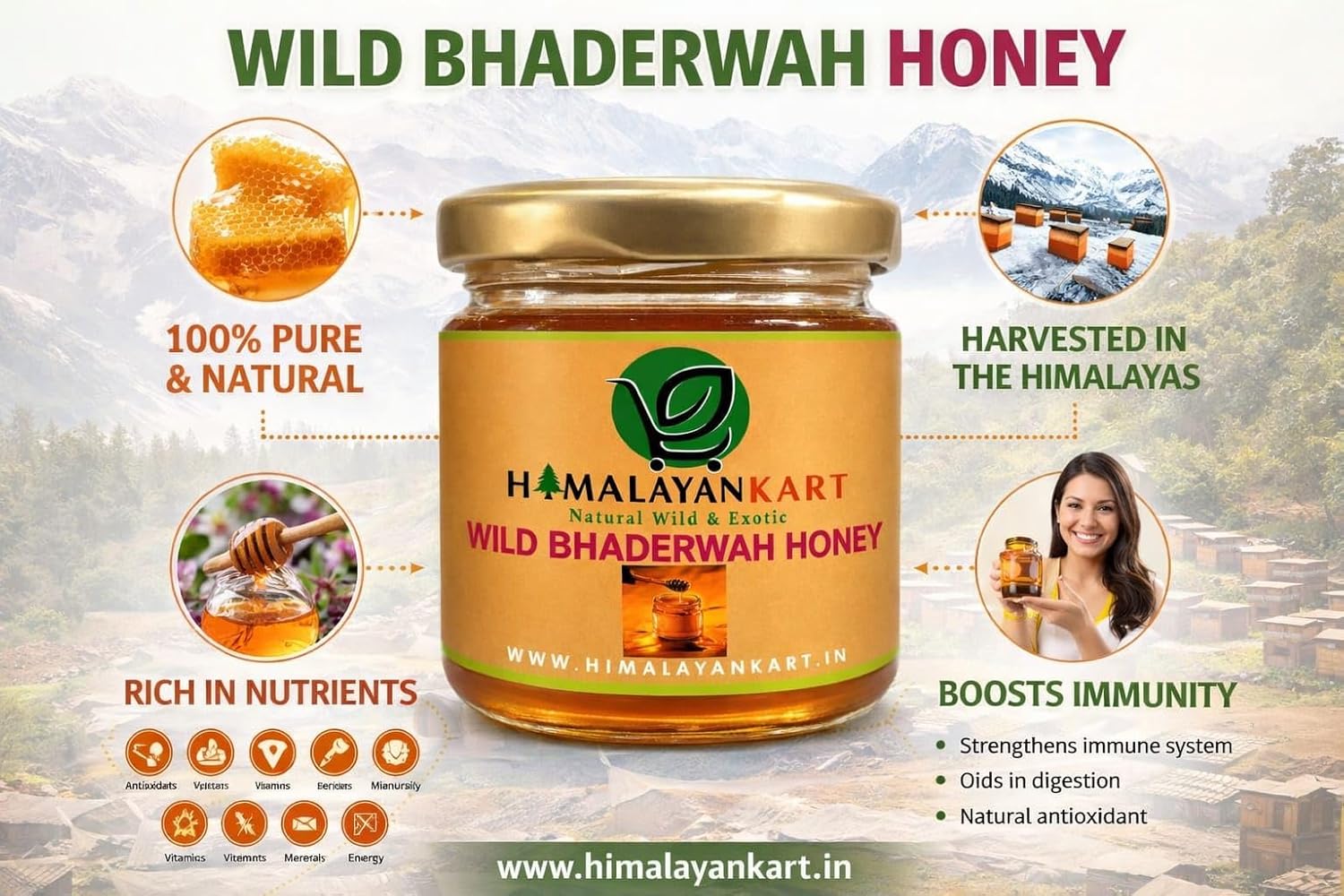 Himalayankart Wild Bhaderwah Honey