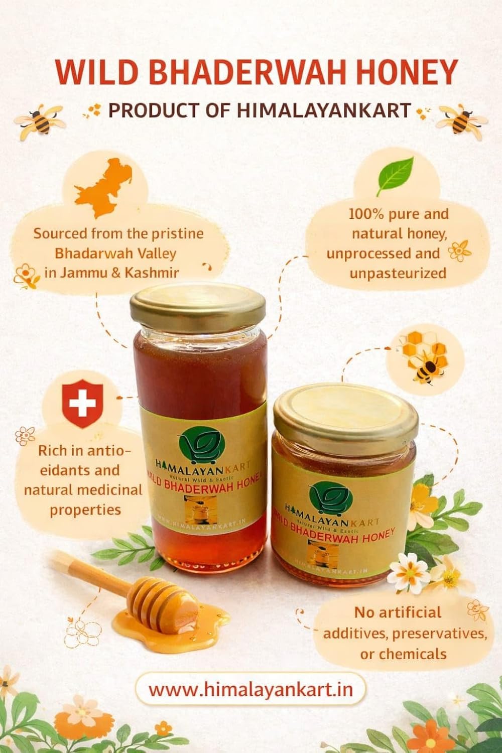 Himalayankart Wild Bhaderwah Honey
