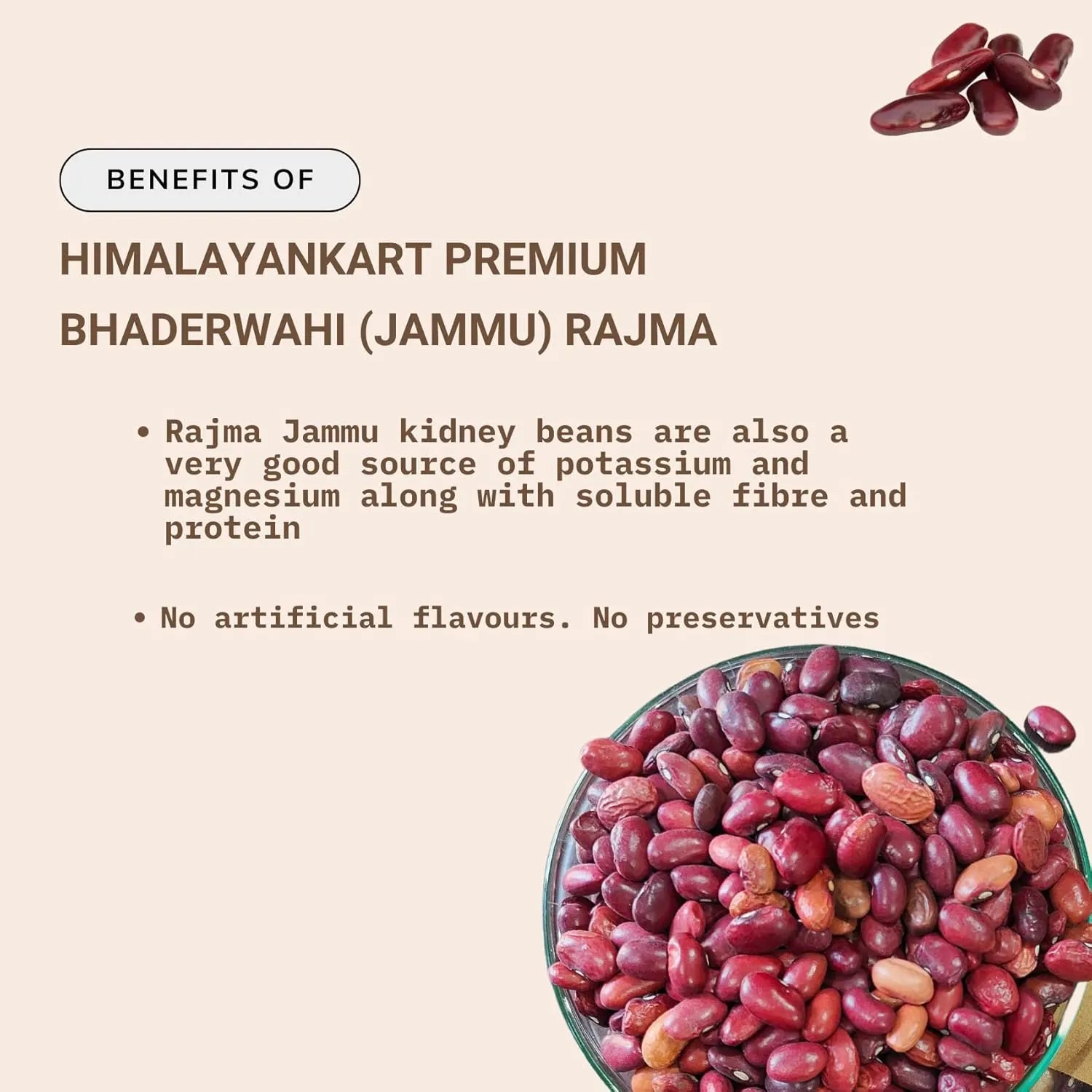 Himalayankart Premium Bhaderwahi Rajma