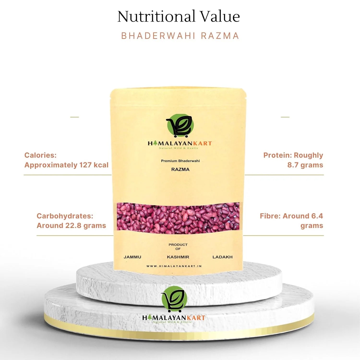 Himalayankart Premium Bhaderwahi Rajma