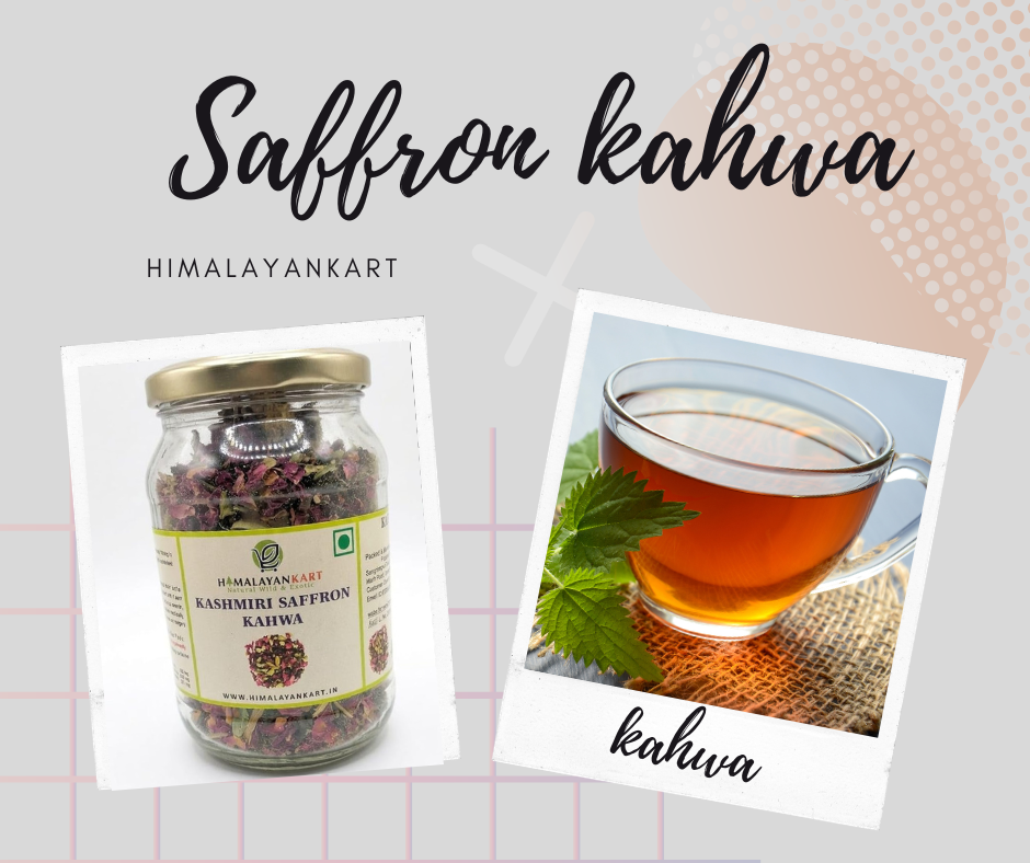 Himalayankart Kashmiri Saffron Kahwa Green Tea Blend 100g